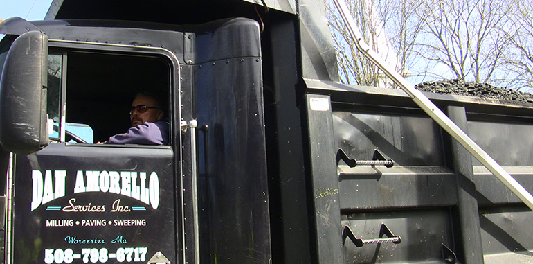 Photo of truck with millings