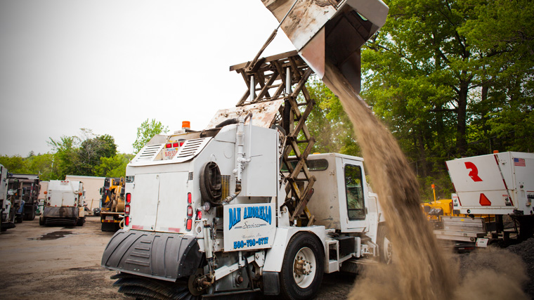 Close up photo of sweeping brush